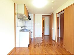 ヴィラ・ルーエン 1階2DKのリビング/ダイニング