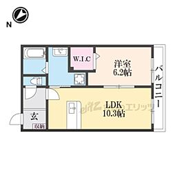 LINNEA MIKUMO 4階1LDKの間取り