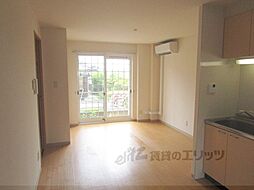 JR湖西線 和邇駅 徒歩12分の賃貸アパート 1階2LDKのリビング/ダイニング