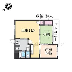 NaSu7 2LDKの間取図画像