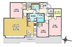 間取図画像 3LDK