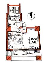 セジョリ早稲田 901 ｜ 東京都新宿区弁天町1（賃貸マンション1R・9階・21.97㎡） その2