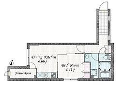 間取図画像 1SDK