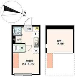 間取図画像 ワンルーム