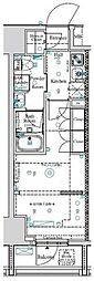 ARKMARK王子 2Kの間取図画像