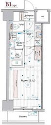 ベルグレードSKDUE 1Kの間取図画像
