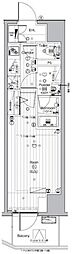 PREMIUMCUBE池袋要町 1Kの間取図画像