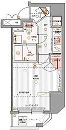 パティーナ上野 1Kの間取図画像