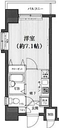 ガラ・グランディ練馬 1Kの間取図画像