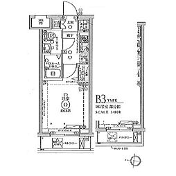 CREVISTA立石 1Kの間取図画像