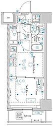 ラフィスタ町田 1DKの間取図画像