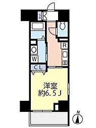 グランヴァン住吉駅前 1Kの間取図画像