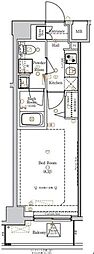 ラフィスタ野方 1Kの間取図画像