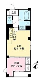 Diamond Valley ダイヤモンドバレー 1LDKの間取図画像