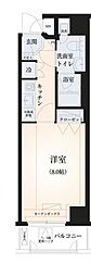 リヴシティ新御徒町 1Kの間取図画像