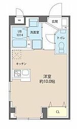 REPURE池上レジデンス 1Kの間取図画像