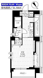 ステージグランデ江古田 1Kの間取図画像