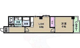 ロイヤルヴィラ聖和  ｜ 大阪府大阪市天王寺区勝山４丁目（賃貸マンション1LDK・1階・36.45㎡） その2