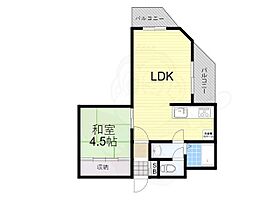 大阪府大阪市天王寺区上本町５丁目（賃貸マンション1LDK・3階・45.00㎡） その2