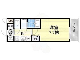 大阪府大阪市天王寺区大道２丁目5番3号（賃貸マンション1K・8階・24.73㎡） その2