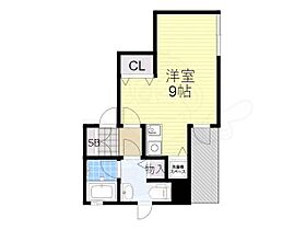 クレイドル森ノ宮  ｜ 大阪府大阪市中央区玉造２丁目（賃貸マンション1R・4階・25.28㎡） その2