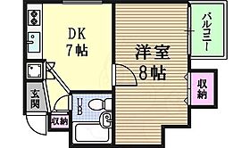 大阪府大阪市生野区桃谷２丁目7番2号（賃貸マンション2LDK・1階・40.00㎡） その2