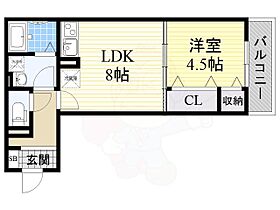 大阪府大阪市中央区玉造１丁目3番6号（賃貸アパート1LDK・3階・34.45㎡） その2