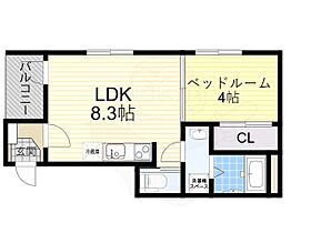 ハーモニーテラス勝山北  ｜ 大阪府大阪市生野区勝山北２丁目6番2号（賃貸アパート1LDK・3階・30.08㎡） その2