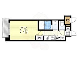 LIVIAZOSAKAVerite 1Kの間取図画像