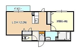 新潟県新発田市大手町１丁目（賃貸アパート1LDK・2階・59.11㎡） その2