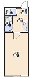 間取図画像 1K