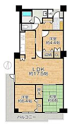 ディアエスタ・ミオ垂水 3LDKの間取図画像