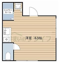 東急多摩川線 武蔵新田駅 徒歩5分の賃貸マンション 3階ワンルームの間取り