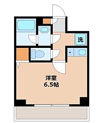 JR京浜東北・根岸線 蒲田駅 徒歩8分の賃貸マンション 7階ワンルームの間取り