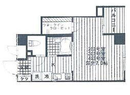 JR京浜東北・根岸線 蒲田駅 徒歩5分の賃貸マンション 3階1Kの間取り