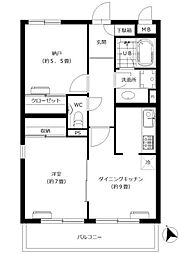 間取図画像 1SLDK