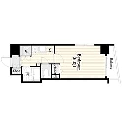 CYNTHIA三軒茶屋太子堂 1Kの間取図画像