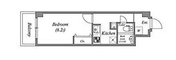 ヴィア明大前 1Kの間取図画像