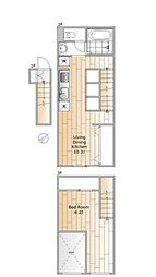エピ駒沢 1LDKの間取図画像