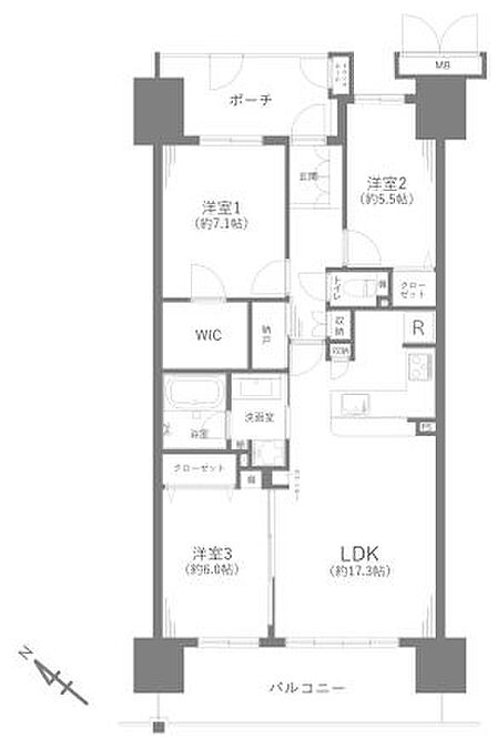 各居室は収納完備のため、お部屋がスッキリと片付き、ゆとりある暮らしがおくれます♪
