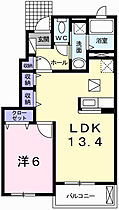 ハマナスII 103 ｜ 兵庫県姫路市継138番地（賃貸アパート1LDK・1階・45.89㎡） その2