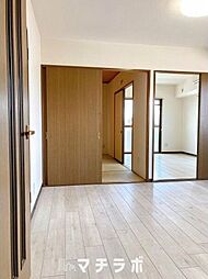 エステートII 602 6階2DKのリビング/ダイニング