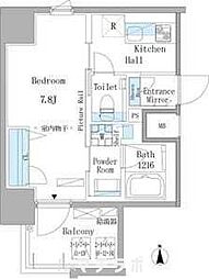 GRAND　ESPOIR　東桜 9階1Kの間取り