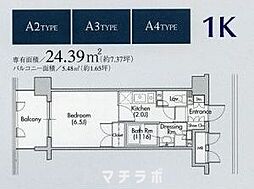 グラン・アベニュー 名駅 3階1Kの間取り