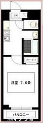 レジデンス滝子館 2階1Kの間取り