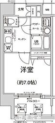 エスリード大須観音プリモ 4階1Kの間取り