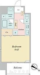 FRENCIA NOIE名駅 7階1Kの間取り