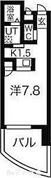 グランステージ千種 1Kの間取図画像