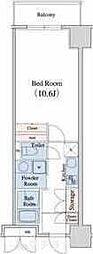 レジデンス上前津スクエア 1Kの間取図画像