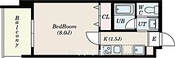 PrimalNagoyaFukiage 1Kの間取図画像